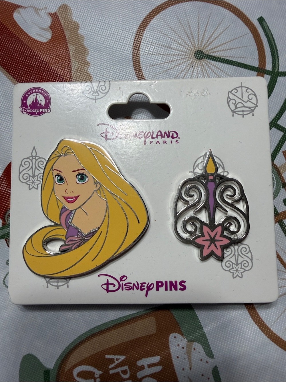 Disney Disneyland Paris Rapunzel Pin set
